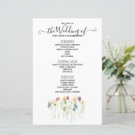 シンプル結婚式 プログラム