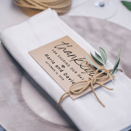 シンプル結婚感謝 ラバースタンプ