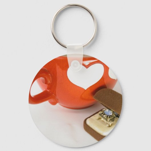 シンプル結婚案 キーホルダー (正面)