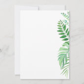 シンプル結婚葉延期の発表 案内状 (裏面)