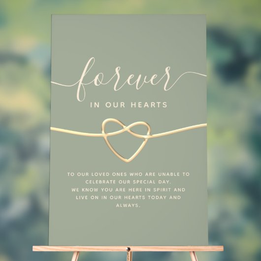 シンプル結婚記念碑 アクリルサイン (ニュートラル)