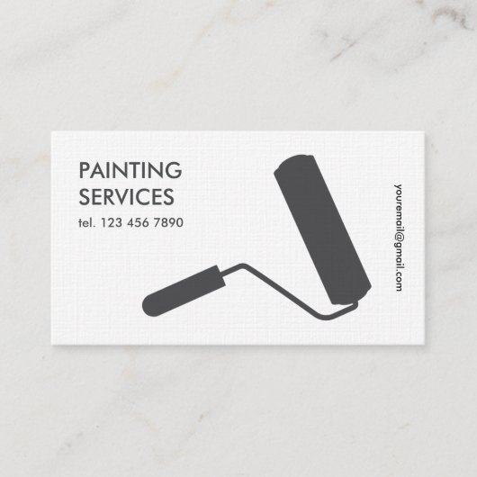 🎨🎨🎨シンプル絵を描の 名刺 (正面)