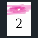シンプル絵を描線とハート結婚ズ テーブルナンバー<br><div class="desc">このデザインはエレガントピンクの絵を描ストロークとハートを備えている。ブラックタイポグラフィとホワイトハートのコントラストがピンク絵を描のストロークに対して、クリーンなシンプルデザインを作成エレガントする。シンプルモダンでエレガンスのツイストを持つデザイン。このデザインは、どの結婚テーマにも最適。完璧なオールシーズン結婚ズのテーブル番号デザイン。一致する結婚式招待状やその他の文房具もカスタマイズ用意されている。必要なテーブル番号の数に応じて、各テーブル番号を個別に購入する。</div>