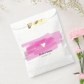 シンプル絵を描線とハート結婚ズ フェイバーバッグ (封をした状態)