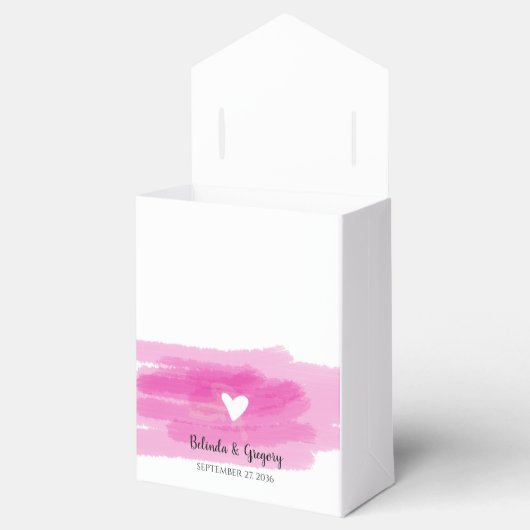 シンプル絵を描線とハート結婚ズ フェイバーボックス (オープン)