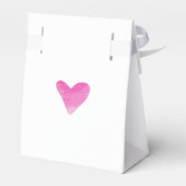 シンプル絵を描線とハート結婚ズ フェイバーボックス (裏面サイド)