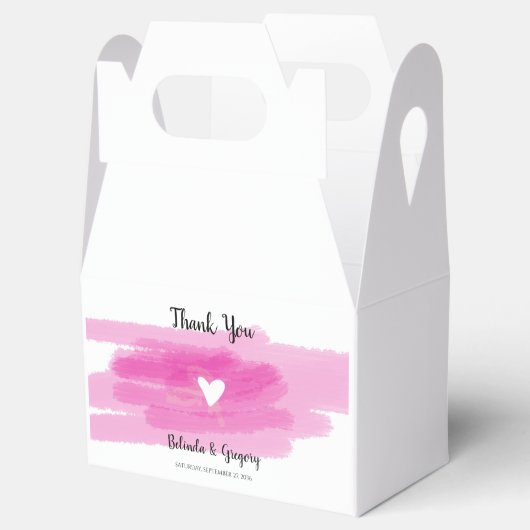 シンプル絵を描線とハート結婚ズ フェイバーボックス (オープン)