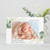 シンプル緑の金ゴールド葉の発生発表 (スタンド正面)