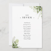 シンプル緑葉着座面番号 (正面)