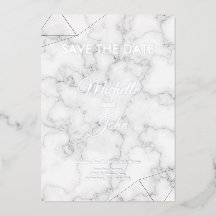 シンプル線の色結婚式招待状