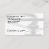 シンプル編集可能な医療アポイントメントカード 予約カード (正面)