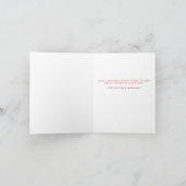 シンプル編集可能カラーハッピーホリデイズビジネス シーズンカード (内部)