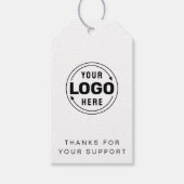 シンプル編集可能ビジネス価格つるラベル ギフトタグ (正面)