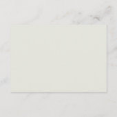 シンプル縁ど光ベージュ結婚の詳細 エンクロージャーカード (裏面)