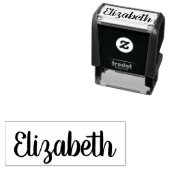 シンプル署名の名スクリプトテンプレート セルフインキングスタンプ (インサイチュ)