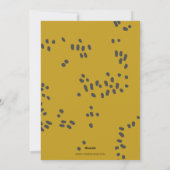 シンプル署名スクリプト新年おめでとう シーズンカード (裏面)