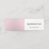 シンプル美しいエレガントホワイトローズ 予約カード (外部開封)