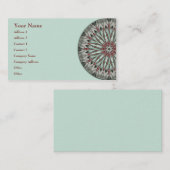 シンプル美しいマンダラ-名刺 名刺 (正面/裏面)