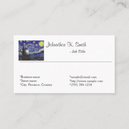 シンプル美術素晴らし個人向け名刺 名刺