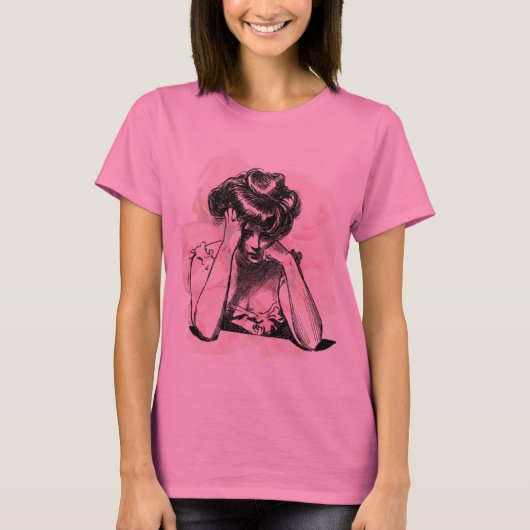 シンプル考え Tシャツ (正面)