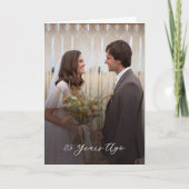 シンプル聖書第25周年記念 – 25年前 カード (正面)