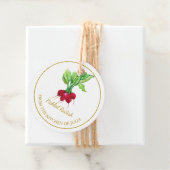 シンプル自家製つる大根ラベルL白 フェイバータグ (インサイチュ)