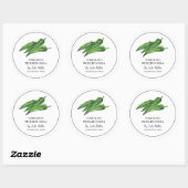 シンプル自家製オクララベル漬け ラウンドシール (シート)