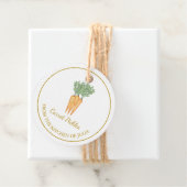 シンプル自家製ニンジン漬物つるラベル フェイバータグ (インサイチュ)