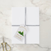 シンプル自家製ハラペーノゼリーつるラベル |白 ギフトタグ (より糸付き)