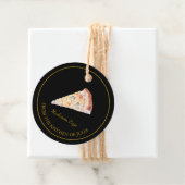 シンプル自家製ピザつるラベルLブラック フェイバータグ (インサイチュ)