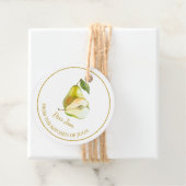 シンプル自家製ペジャジャムつるラベルlホワイト フェイバータグ (インサイチュ)