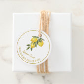 シンプル自家製レモンカーつるドラベルLホワイト フェイバータグ (インサイチュ)