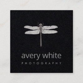 シンプル自然プロフェッショナル写真家 スクエア名刺