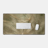 シンプル自然《写真》ぼけ味マクロ写真ニュートラル デスクマット (キーボード&マウス)