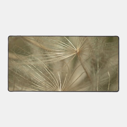 シンプル自然《写真》ぼけ味マクロ写真ニュートラル デスクマット (正面)