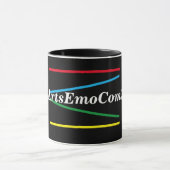シンプル色のロゴ マグカップ (中央)