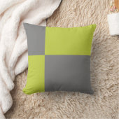 シンプル色ブロック クッション (ブランケット)