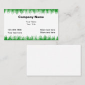 シンプル芝刈り用名刺 名刺 (正面/裏面)