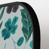 シンプル花柄ピックボール ピックルボールラケット (左詳細)