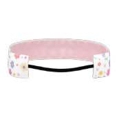 シンプル花 アスレチックヘッドバンド (裏面)