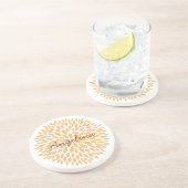 シンプル花 コースター (側面)