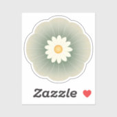 シンプル花 シール (シート)