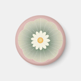 シンプル花 マグネット