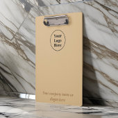 シンプル茶エレガント色 クリップボード