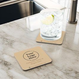 シンプル茶エレガント色 コースター