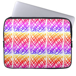 シンプル落書き |イパネマフィルタ |中央タイル | ラップトップスリーブ