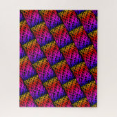 シンプル落書き |ハーフドロップ |黒の背景 | ジグソーパズル (縦)