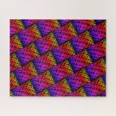 シンプル落書き |ハーフドロップ |黒の背景 | ジグソーパズル (横)