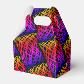 シンプル落書き |ハーフドロップ |黒の背景 | フェイバーボックス (正面サイド)