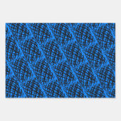 シンプル落書き |角度 |-数々の色の背景 ラッピングペーパーシート (正面)